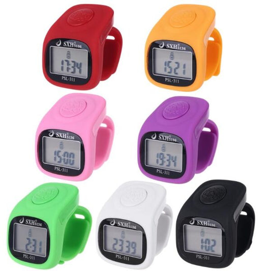 Lock Screen Digital Ring Tasbeeh – Multi Functional Tasbeeh with 8 Channels | Portable Islamic Zikr Tasbeeh Clicker